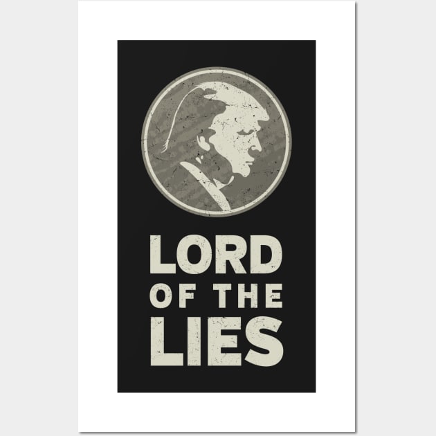 Lord of the Lies Anti-Trump Wall Art by directdesign